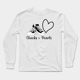 Chucks pearls Long Sleeve T-Shirt